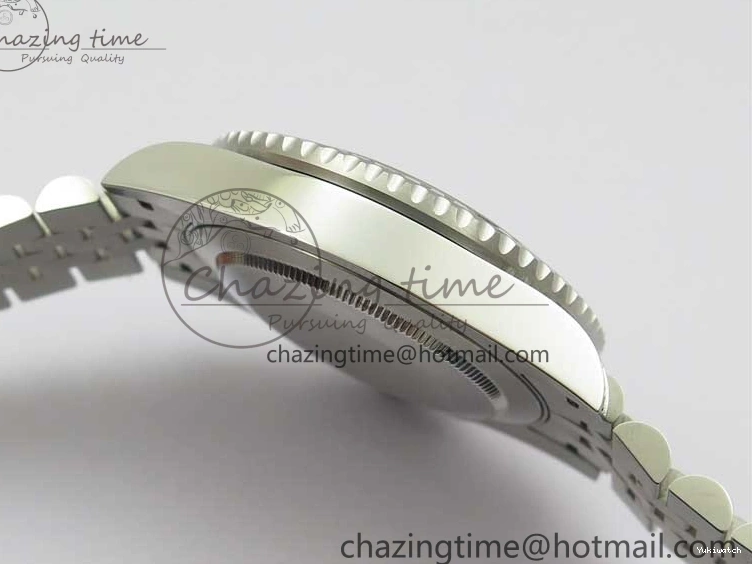 GMT-Master Blue 904L V3 Diamonds Jubilee Dial GMF Bracelet SA3285 II Steel On CHS White Bezel Black Edition Best 0330